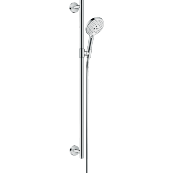 - HANSGROHE Raindance Select S Zestaw prysznicowy 120 3jet z drążkiem 90 cm biały/chrom 26322400 - 26322400 - Łazienki Szydłowski