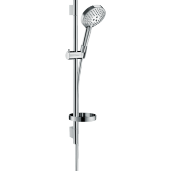 - HANSGROHE Raindance Select S Zestaw prysznicowy 120 3jet PowderRain z drążkiem 65 cm chrom 27654000 - 27654000 - Łazienki Szydłowski