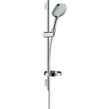 - HANSGROHE Raindance Select S Zestaw prysznicowy 120 3jet z drążkiem 65 cm i mydelniczką chrom 26630000 - 26630000 - Łazienki Szydłowski