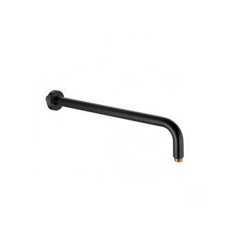  - KLUDI A-QA ramię prysznicowe 40 cm czarny mat 665143900 - 6651439-00 - Łazienki Szydłowski