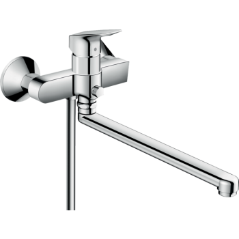  - HANSGROHE Logis bateria wannowa, długa wylewka chrom 71402000 - 71402000 - Łazienki Szydłowski