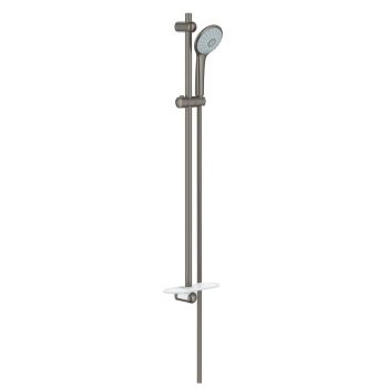 - GROHE-EUPHORIA 110 MASSAGE zestaw prysznicowy z drążkiem, kolor grafit szczotkowany 27226AL1 - 27226AL1 - Łazienki Szydłowski