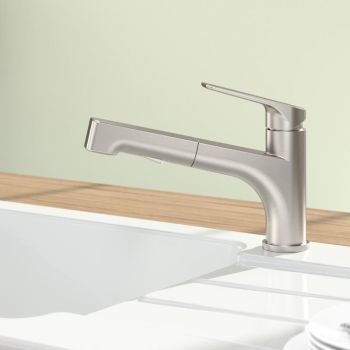  - Villeroy&Boch Junis Sky Shower bateria kuchenna kolor stal nierdzewna szczotkowana 928100LC - 928100LC - Łazienki Szydłowski