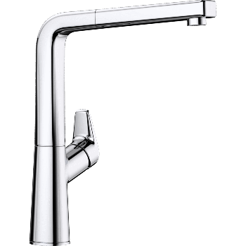 - BLANCO AVONA-S bateria kuchenna z wyciąganą wylewką chrom 521277 - 521277 - Łazienki Szydłowski