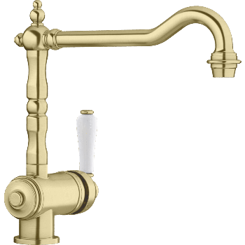 - BLANCO TRADON bateria kuchenna satin gold 526688 - 526688 - Łazienki Szydłowski