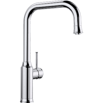 - BLANCO LIVIA-S bateria kuchenna z wyciąganą wylewką chrom 521288 - 521288 - Łazienki Szydłowski