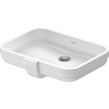 - DURAVIT Soleil by Starck Umywalka podblatowa 49x40,5 cm, z przelewem, biały połysk 0397490060 - 0397490060 - Łazienki Szydłowski