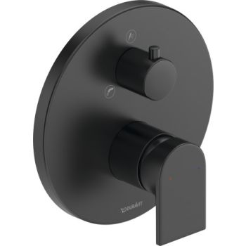 - DURAVIT Tulum bateria wannowa czarny mat TU5210012046 - TU5210012046 - Łazienki Szydłowski