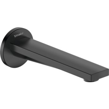 - DURAVIT Tulum Wylewka wannowa czarny mat TU5240010046 - TU5240010046 - Łazienki Szydłowski