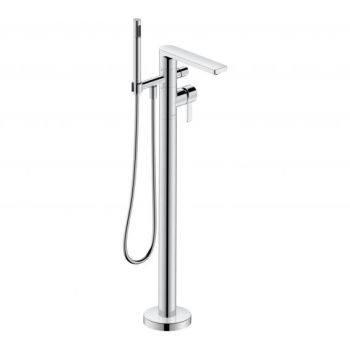 - DURAVIT D-Neo bateria wannowa stojąca chrom DE5250000010 - DE5250000010 - Łazienki Szydłowski