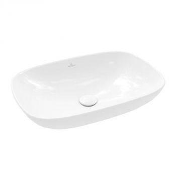  - VILLEROY&BOCH Loop&Friends Umywalka stojąca na blacie, 56 x 38cm biały z powłoka ceramic plus 4A4900R1 - 4A4900R1 - Łazienki Szydłowski