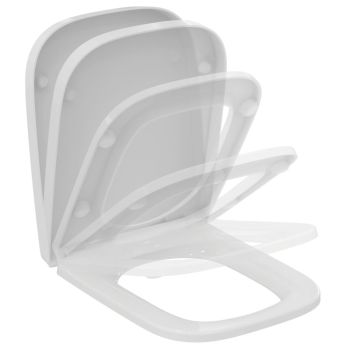  - IDEAL STANDARD I.LIFE B deska sedesowa wolnoopadająca biała T468301 - T468301 - Łazienki Szydłowski