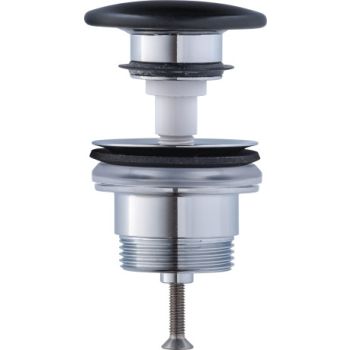 - DURAVIT Zawór Push-Open do umywalek z przelewem, korek ceramiczny antracyt mat 0050791300 - 0050791300 - Łazienki Szydłowski