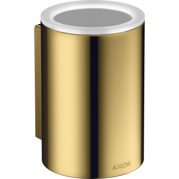 - AXOR Universal Circular Kubek do mycia zębów złoty optyczny polerowany 42804990 - 42804990 - Łazienki Szydłowski