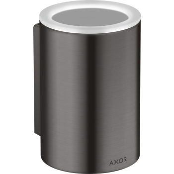 - AXOR Universal Circular Kubek do mycia zębów czarny chrom szczotkowany 42804340 - 42804340 - Łazienki Szydłowski