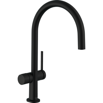 - HANSGROHE Talis bateria kuchenna kolor czarny mat 72805670 - 72805670 - Łazienki Szydłowski