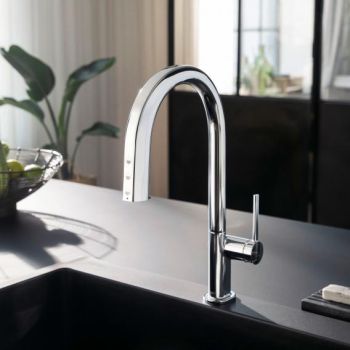 - HANSGROHE Aqittura M91 SodaSystem 210 w kolorze chrom 76836000 - 76836000 - Łazienki Szydłowski