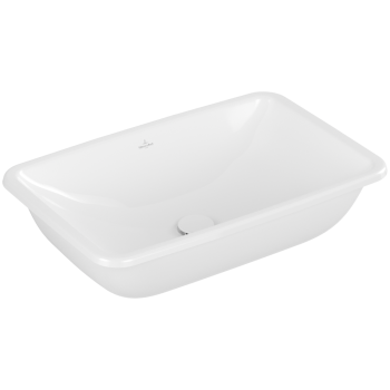  - Villeroy&Boch Loop&Friends Umywalka podblatowa bez przelewu 61,5 x 38 cm, biała 4A580101 - 4A580101 - Łazienki Szydłowski