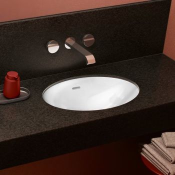  - Villeroy&Boch Loop&Friends Umywalka podblatowa z przelewem 43 x 28,5 cm biała z powłoką ceramicplus 4A5300R1 - 4A5300R1 - Łazienki Szydłowski