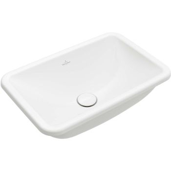  - Villeroy&Boch Loop&Friends umywalka wpuszczana w blat z przelewem 60 x 40,5 cm biała 4A650001 - 4A650001 - Łazienki Szydłowski