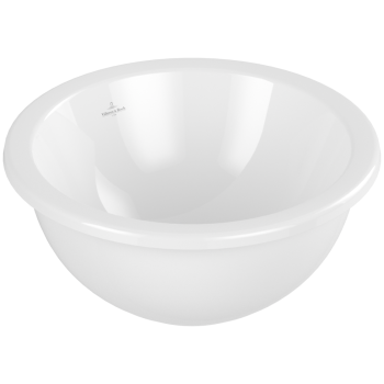 - Villeroy&Boch Loop&Friends wpuszczana w blat bez przelewu 45 x 45 cm biała z powłoką ceramic plus 4A6001R1 - 4A6001R1 - Łazienki Szydłowski