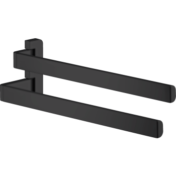 - Axor Universal Accessories Wieszak na ręcznik 40,9 cm, czarny mat 42821670 - 42821670 - Łazienki Szydłowski