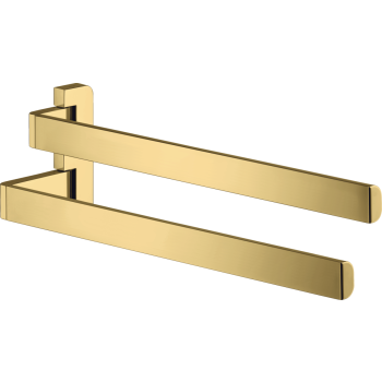 - Axor Universal Accessories Wieszak na ręcznik 40,9 cm, złoty optyczny polerowany 42821990 - 42821990 - Łazienki Szydłowski