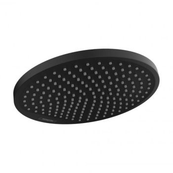 - HANSGROHE Crometta E deszczownica 24 cm czarny mat 26724670 - 26724670 - Łazienki Szydłowski