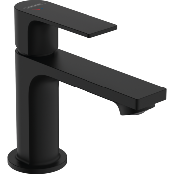 - HANSGROHE Rebris E bateria umywalkowa czarny mat 72585670 - 72585670 - Łazienki Szydłowski