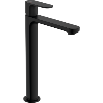 - HANSGROHE Rebris S bateria umywalkowa wysoka CoolStart, EcoSmart z kompletem odpływowym czarny mat 72590670 - 72590670 - Łazienki Szydłowski
