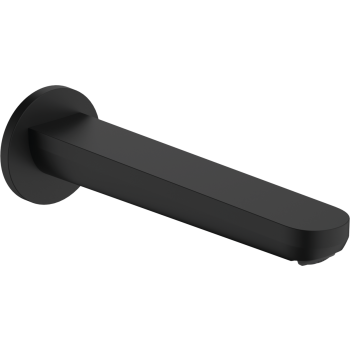 - HANSGROHE Rebris S wylewka wannowa 20 cm czarny mat 72430670 - 72430670 - Łazienki Szydłowski