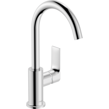 - HANSGROHE Rebris E bateria umywalkowa 210 z obrotową wylewką z kompletem odpływowym 72576000 - 72576000 - Łazienki Szydłowski