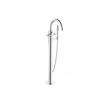  - KLUDI NOVA FONTE bateria wannowo-natryskowa Classic chrom 205900520 - 205900520 - Łazienki Szydłowski