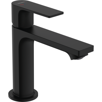- HANSGROHE Rebris E bateria umywalkowa 110 CoolStart bez kompletu odpływowego czarny mat 72560670 - 72560670 - Łazienki Szydłowski
