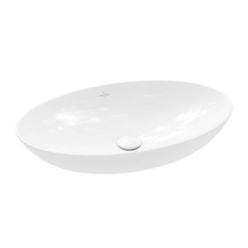  - VILLEROY&BOCH Loop&Friends umywalka stojąca na blacie 62 x 42 cm biała z powłoką ceramicplus 4A4801R1 - 4A4801R1 - Łazienki Szydłowski