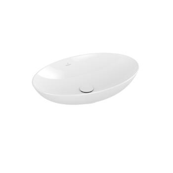  - VILLEROY&BOCH Loop&Friends Umywalka stojąca na blacie z przelewem 62 x 42 cm biała 4A480001 - 4A480001 - Łazienki Szydłowski