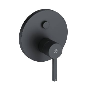  - KLUDI NOVA FONTE bateria wannowo-prysznicowa czarny mat 206593915 - 206593915 - Łazienki Szydłowski