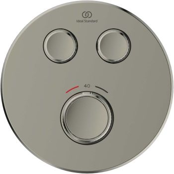 - iDEAL STANDARD CeraTherm Navigo bateria termostatyczna do 2 odbiorników silver storm A7296GN - A7296GN - Łazienki Szydłowski