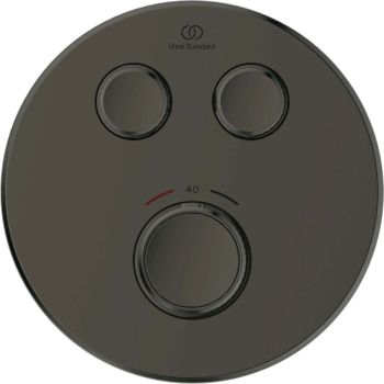 - iDEAL STANDARD CeraTherm Navigo bateria termostatyczna do 2 odbiorników magnetic grey A7296A5 - A7296A5 - Łazienki Szydłowski