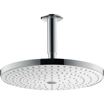 - HANSGROHE Raindance Select S deszczownica 30 cm 2jet z ramieniem chrom / biały 27337400 - 27337400 - Łazienki Szydłowski