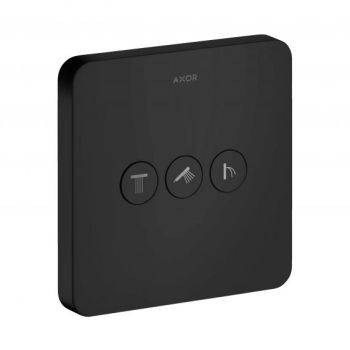  - Axor ShowerSelect Zawór odcinający do 3 odbiorników czarny mat 36773670 - 36773670 - Łazienki Szydłowski