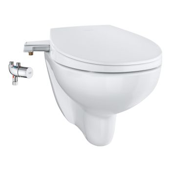- GROHE-Bau Ceramika Zestaw 3w1 z deską myjącą biały połysk 39652SH0 - 39652SH0 - Łazienki Szydłowski