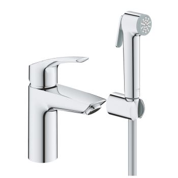 - GROHE-Eurosmart Bateria umywalkowa, rozmiar S chrom 23124003 - 23124003 - Łazienki Szydłowski