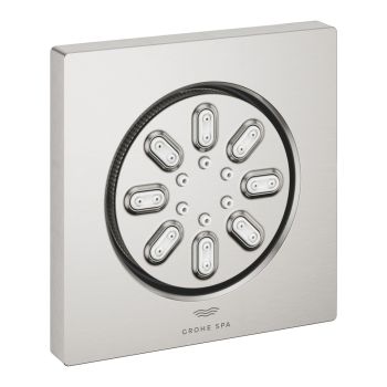 - GROHE-AQUA Rainshower Prysznic boczny kwadratowy, 2 strumienie kolor stal nierdzewna 26802DC0 - 26802DC0 - Łazienki Szydłowski