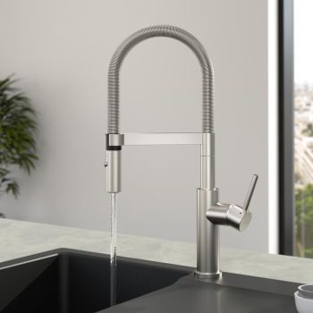 - Villeroy&Boch Steel Expert 2.0 bateria kuchenna stal nierdzewna szczotkowana 928000LC - 928000LC - Łazienki Szydłowski