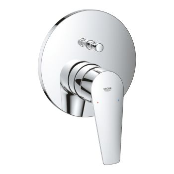 - GROHE-Bauedge bateria do obsługi dwóch wyjść wody chrom 24162001 - 24162001 - Łazienki Szydłowski