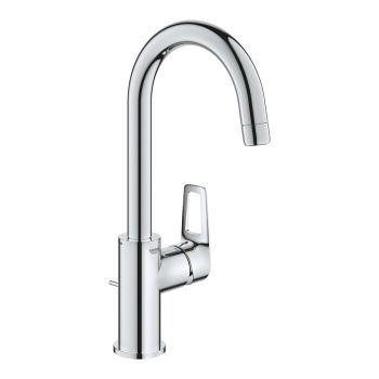 - GROHE-Bauloop Bateria umywalkowa, rozmiar L chrom 23763001 - 23763001 - Łazienki Szydłowski