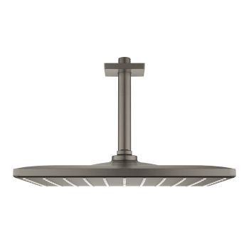 - GROHE-Rainshower Mono 310 deszczownica z ramieniem stropowym 14,2 cm brushed hard graphite 26566AL0 - 26566AL0 - Łazienki Szydłowski