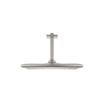 - GROHE-Rainshower Mono 310 Cube deszczownica z ramieniem stropowym 14,2 cm stal nierdzewna 26566DC0 - 26566DC0 - Łazienki Szydłowski