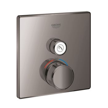  - GROHE-SmartControl Bateria termostatyczna do obsługi jednego wyjścia wody hard graphite 29123A00 - 29123A00 - Łazienki Szydłowski